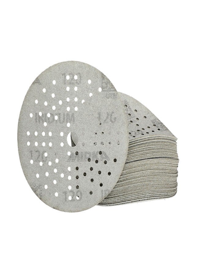 Mirka Iridium 5-Inch Sandpaper, 120 Grit - 50-Pack Hook & Loop Discs for Automotive, Wood, Wall & Body Sanding - Premium Car Sanding Paper - Image 3