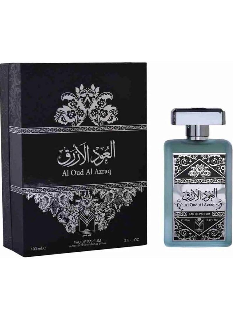 Al Maas Almaas Al Oud Al Azraq EDP 100ml - Image 1