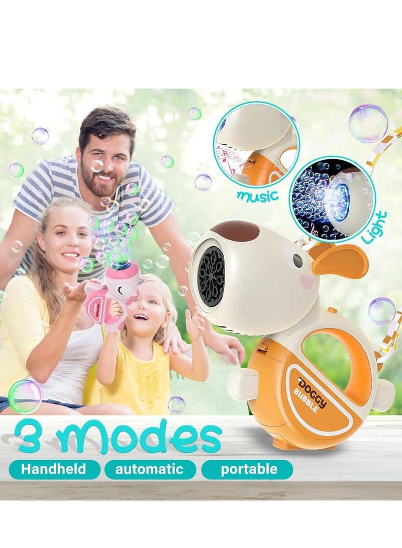 كيلا صانعة فقاعات قابلة لإعادة الشحن للأطفال الصغار، آلة مناسبة للأعمار من 3 إلى 12 عامًا، ألعاب مع موسيقى خفيفة، ألعاب خارجية صيفية هدية عيد ميلاد للأولاد والبنات من سن 1 إلى 3 سنوات و4 إلى 8 سنوات - Image 4