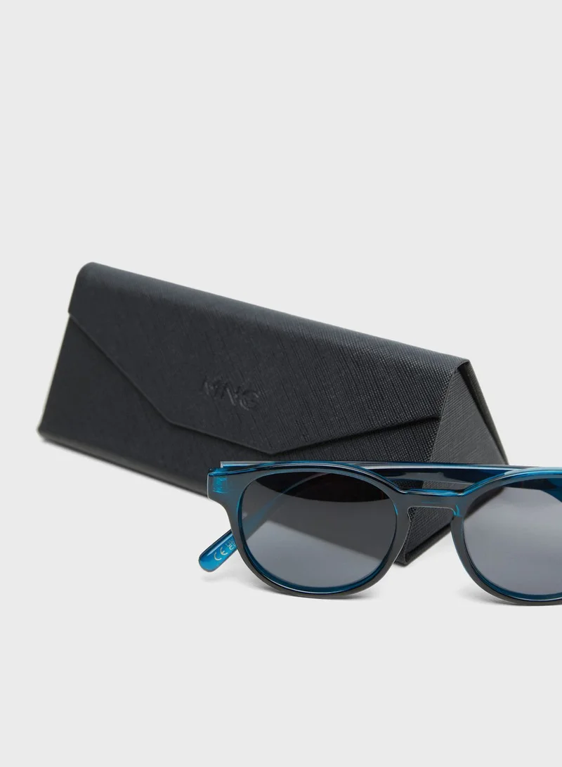 Mango Man Porter Wayfarer Sunglasses