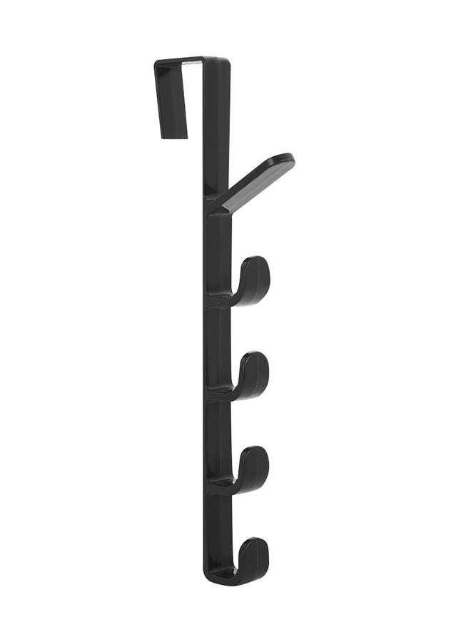 NIBEMINENT Cupboard Rack Hanger Hook Black 13 x 36.5 2centimeter 