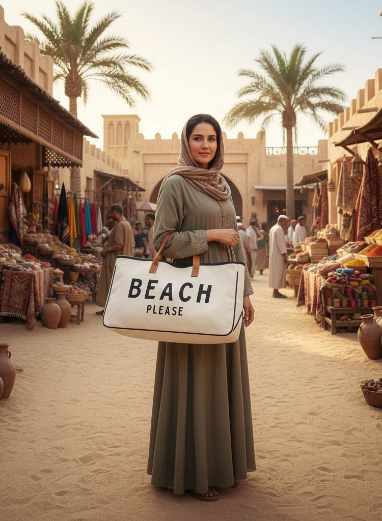 Skycare Beach Bags For Women, Waterproof Beach Tote Bag, Sandproof Swim Pool Bag, Large Tote - Image 3