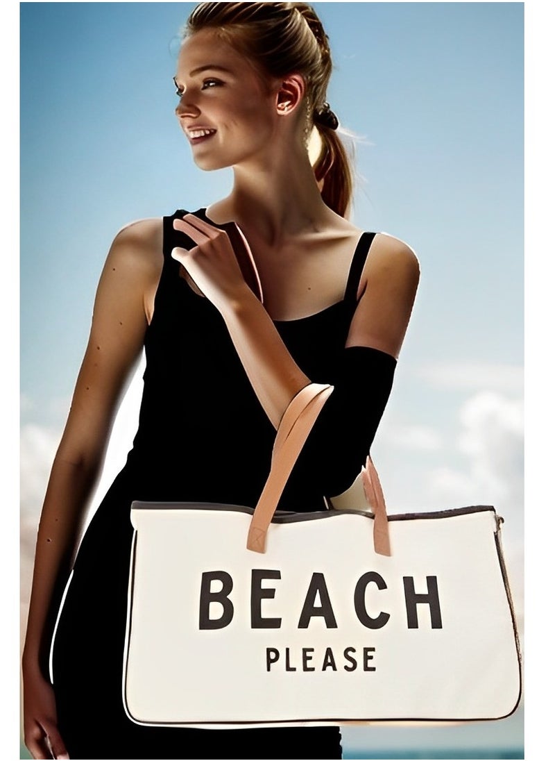 Skycare Beach Bags For Women, Waterproof Beach Tote Bag, Sandproof Swim Pool Bag, Large Tote  - Image 2