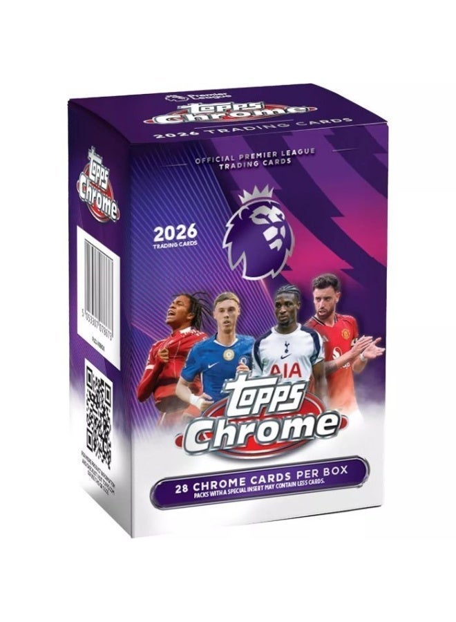 Topps توبس - صندوق قيمة الدوري الإنجليزي الممتاز كروم 2026 - Image 1