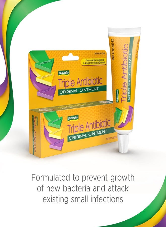 Natureplex Triple Antibiotic Ointment 1.0 oz (Pack of 6 – Contains Bacitracin, to Aid Wound Care, Scrapes, Cuts, and Burns, Prevents Infections, Helps Healing – Made in USA - Image 3