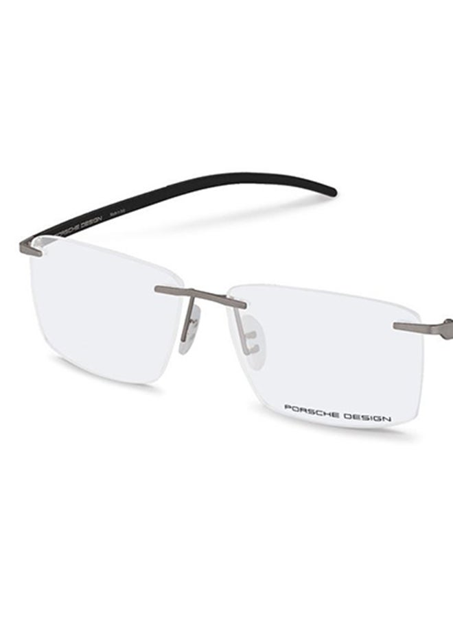 Porsche Design - Men's Pilot Eyeglasses - P8341 D 56 - Lens Size: 56 Mm - Image 1