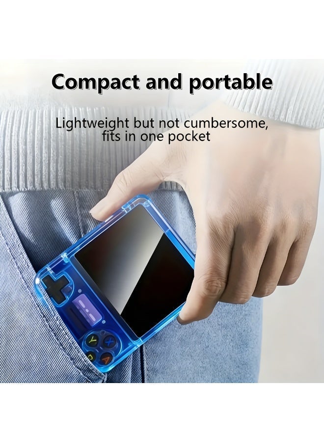 Closeli Retro Handheld Game Console, Portable Electronic Game, Video Game,64GB Storage, 15000+ Preloaded Games, 3.5 Inch IPS Display, 3500mAh Rechargeable Battery, Linux System, OTG Compatible, Expandable to 256GB, Birthday Gift for Kids & Adults - Image 4