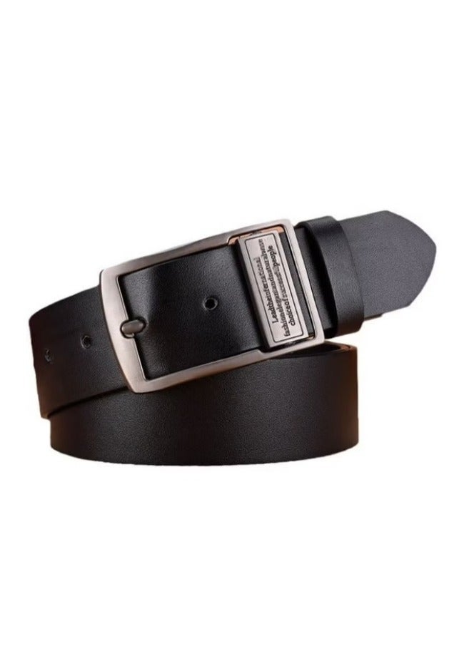Men's Leather Belt 130cm Long, 3.8cm Wide - Image 1