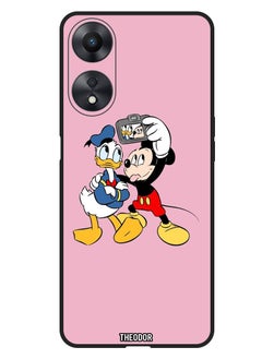 Protective Case Anti Scratch Shock Proof Bumper Cover For Oppo A1 5G Mickey Donald selfie