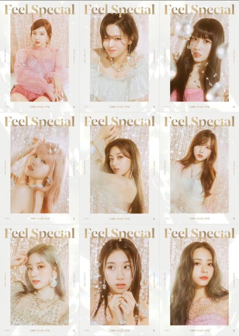 JYP coosolvo Twice Feel Special 8th Mini Album Random Version CD+88p PhotoBook+1p Lyrics Paper+5p PhotoCard+1p Gold PhotoCard+Tracking Kpop Sealed - Image 2