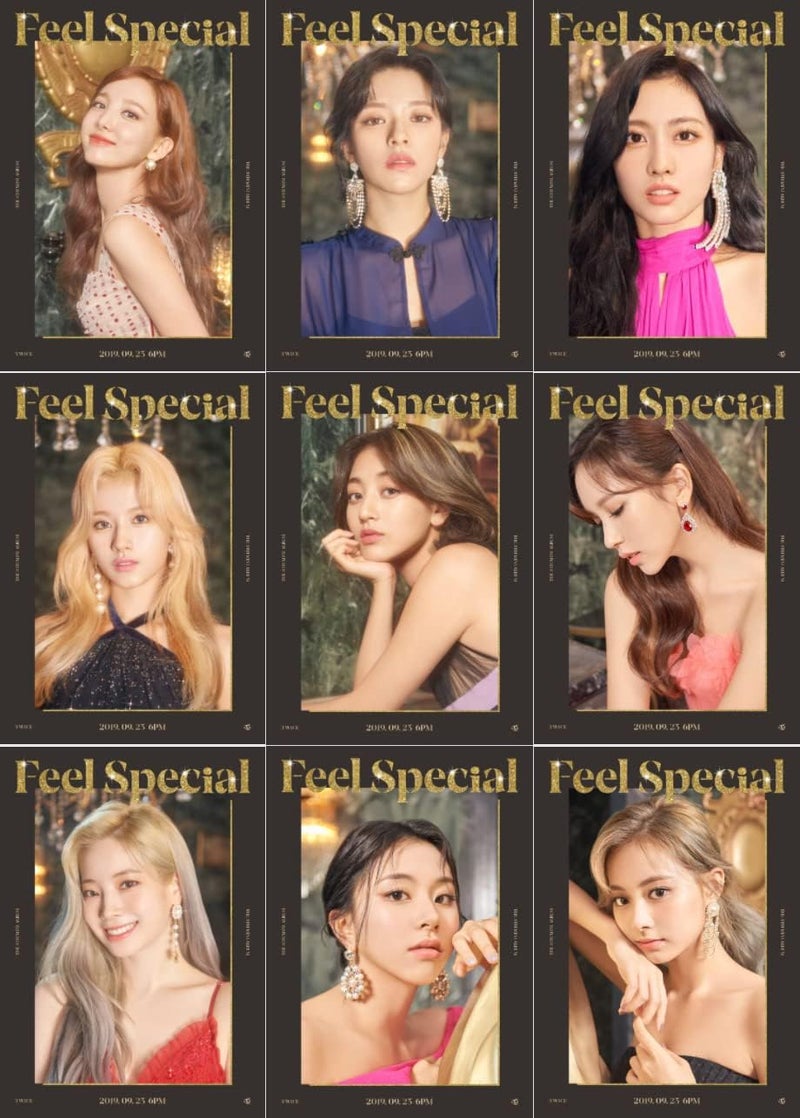JYP coosolvo Twice Feel Special 8th Mini Album Random Version CD+88p PhotoBook+1p Lyrics Paper+5p PhotoCard+1p Gold PhotoCard+Tracking Kpop Sealed - Image 4