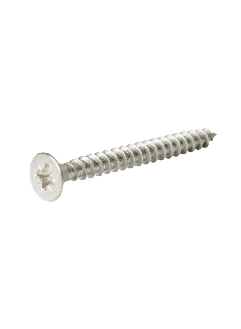 Stainless Steel Wood Screw Pack 5 X 50 Mm 200 Piece