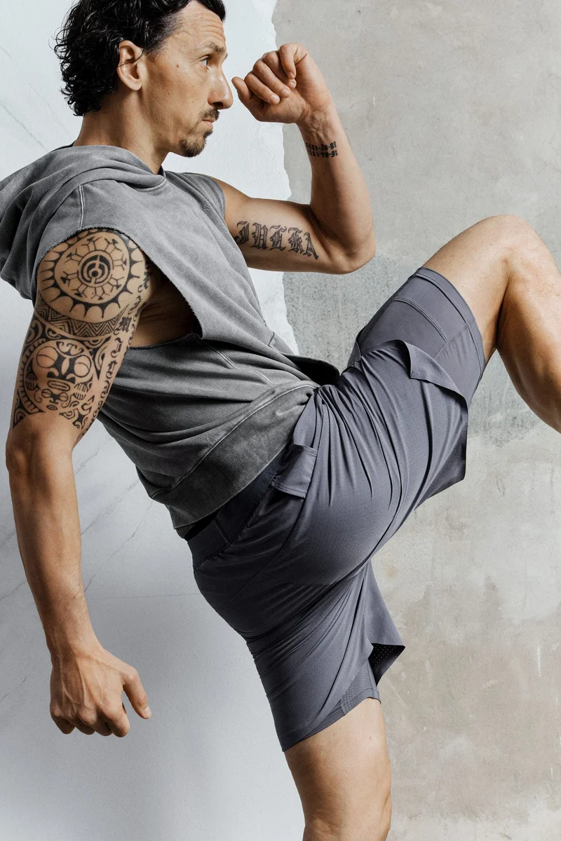 H&M Loose Fit Sleeveless sports hoodie