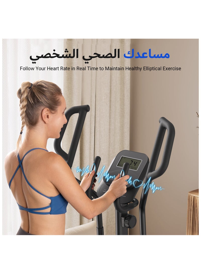 ميراتش دراجة تمارين أوبتكال ميراش أسود – أداء صامت، تصميم ذكي، وتمرين يحافظ على مفاصلك - Image 3