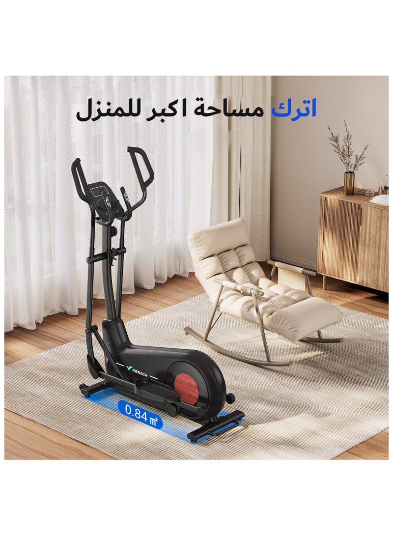 ميراتش دراجة تمارين أوبتكال ميراش أسود – أداء صامت، تصميم ذكي، وتمرين يحافظ على مفاصلك - Image 2