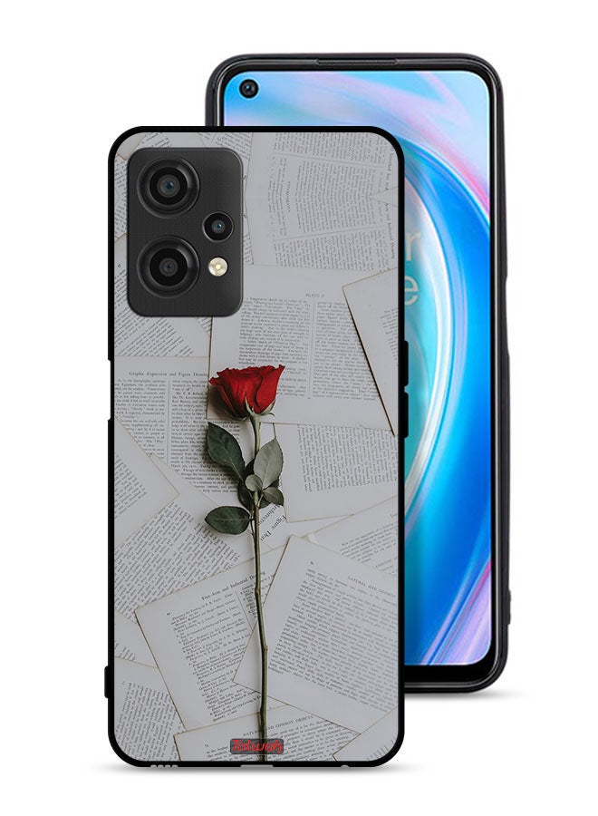 Tolwak OnePlus Nord CE 2 Lite 5G Protective Case Cover Rose On Papers - Image 1