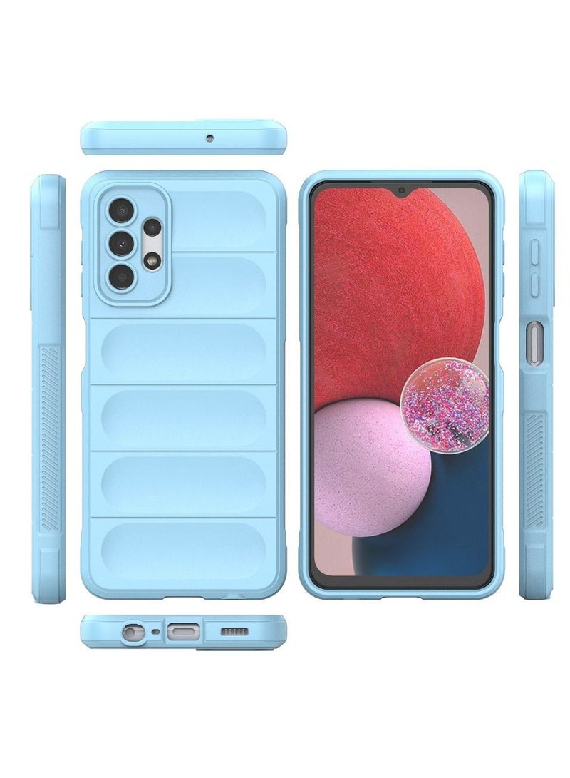 Magic Shield Tpu Silicone Shockproof Phone Case For Samsung Galaxy A23 Baby Blue - Image 4