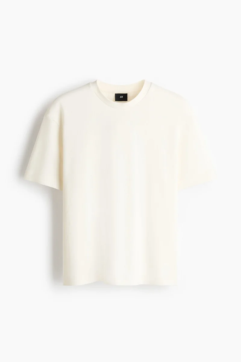 H&M  Loose Fit Interlock T-shirt for Men | Best Price UAE