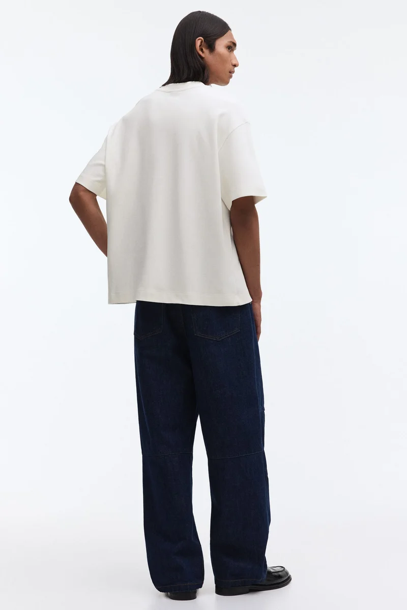 H&M  Loose Fit Interlock T-shirt for Men | Best Price UAE
