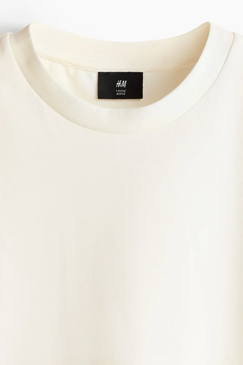 H&M  Loose Fit Interlock T-shirt for Men | Best Price UAE