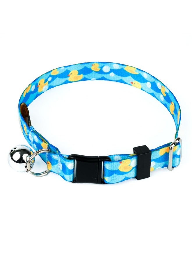 Country Brook Design - Country Brook Petz  Just Ducky Cat Collar  Critter Corner Collection Featuring Creature Themed Designs - Image 1