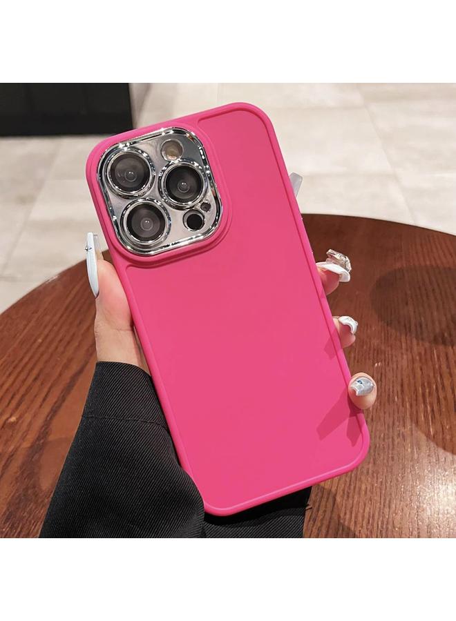 Zaboon Case For iPhone 13 Pro Electroplated Lens Frame Phone Case with Lens Film - Image 1