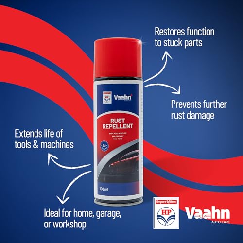 HP Vaahn Rust Remover Spray for Car & Bike - 500ml | Rust Repellent Spray | Lubricates, Cleans & Loosens Jammed Parts - Image 3