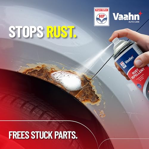 HP Vaahn Rust Remover Spray for Car & Bike - 500ml | Rust Repellent Spray | Lubricates, Cleans & Loosens Jammed Parts - Image 2