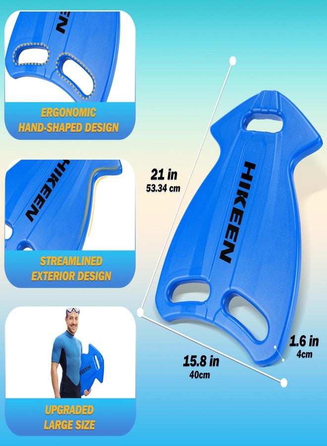 Hikeen Swim Kickboard - Large Size & High Buoyancy Kick Board Swim Adult for All Levels, Durable HDPE Kickboard Adult Swim Training for Pool & Open Water-1pcs - Image 4