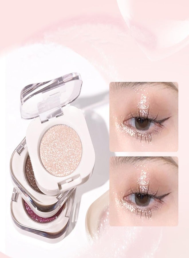 Aaiffey Single Matte Eyeshadow Palette, Nude Brown Eyeshadow Beige Champagne Eye shadow Makeup Smooth Powder High Pigment Ultra-Blendable Formula Long Lasting 01# Moonlight - Image 5