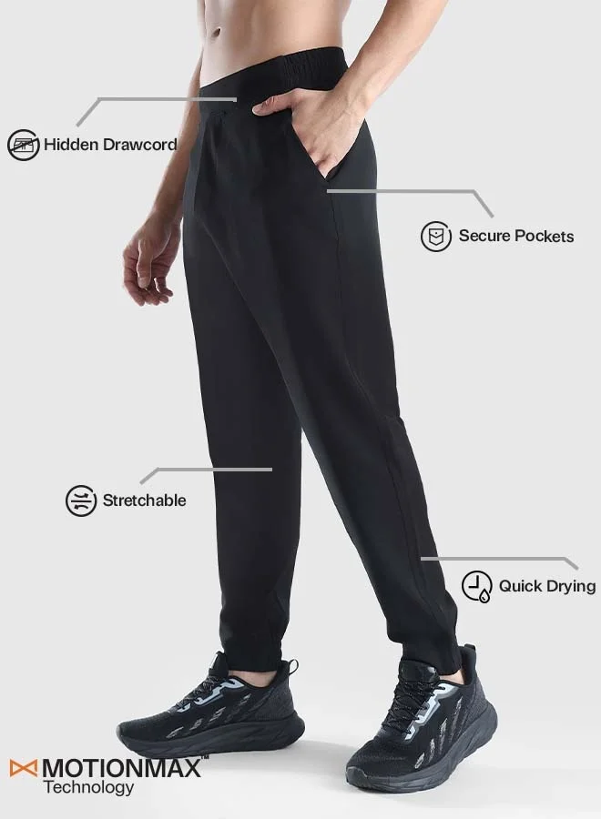 Musclemind Black Men's Gentlemen Joggers for Men | Best Price UAE