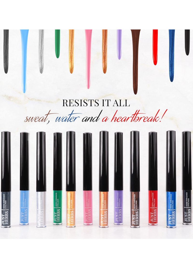 Just Herbs Just Herbs Eyeliner Waterproof and Smudge Proof Long Lasting Eyeliners 2.5g  - Image 4