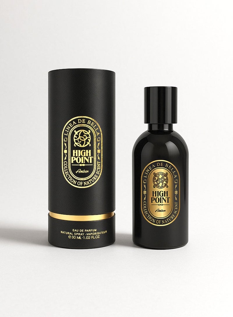 Linea De Bella Highpoint Collection Amber Perfume EDP 30ML | Elegant Perfume for Men with Amber, Jasmine & Bergamot Notes - Image 5