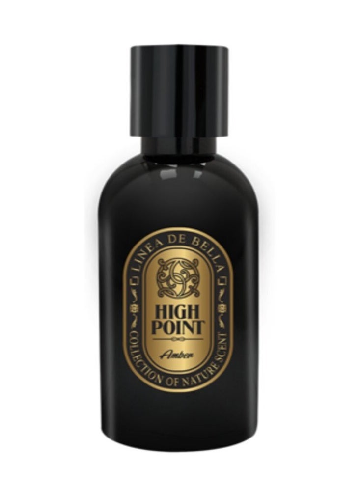 Linea De Bella - Highpoint Collection Amber Perfume EDP 30ML | Elegant Perfume for Men with Amber, Jasmine & Bergamot Notes - Image 1