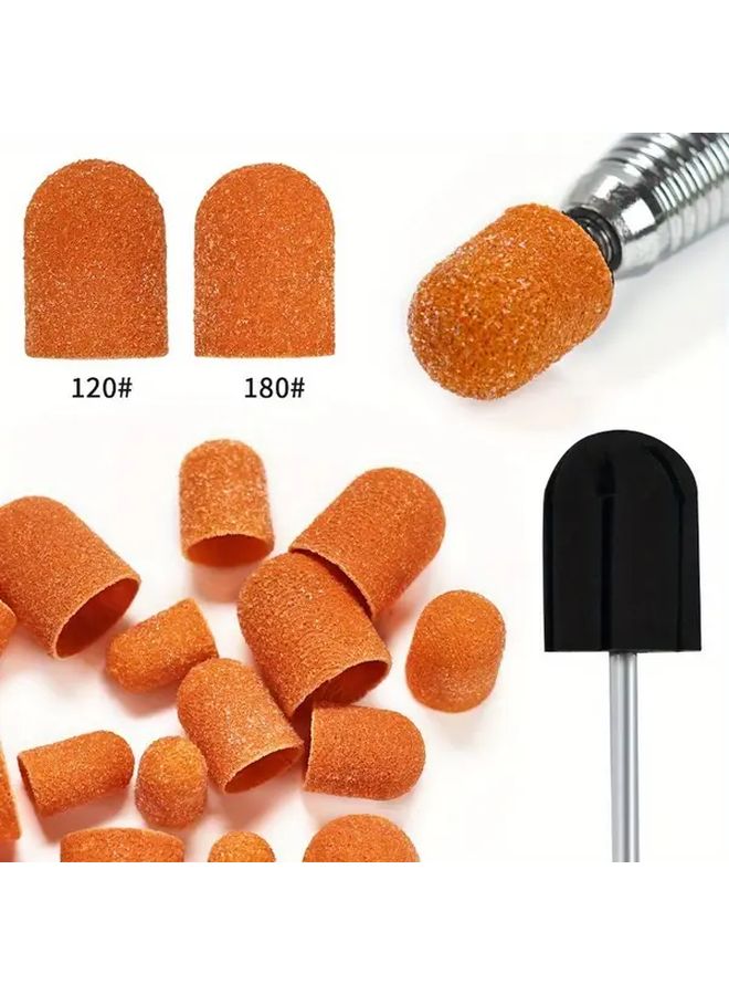 13mm Sand Drum Bearing Pedicure Callous Removal Cloth Sand Cap - Image 2