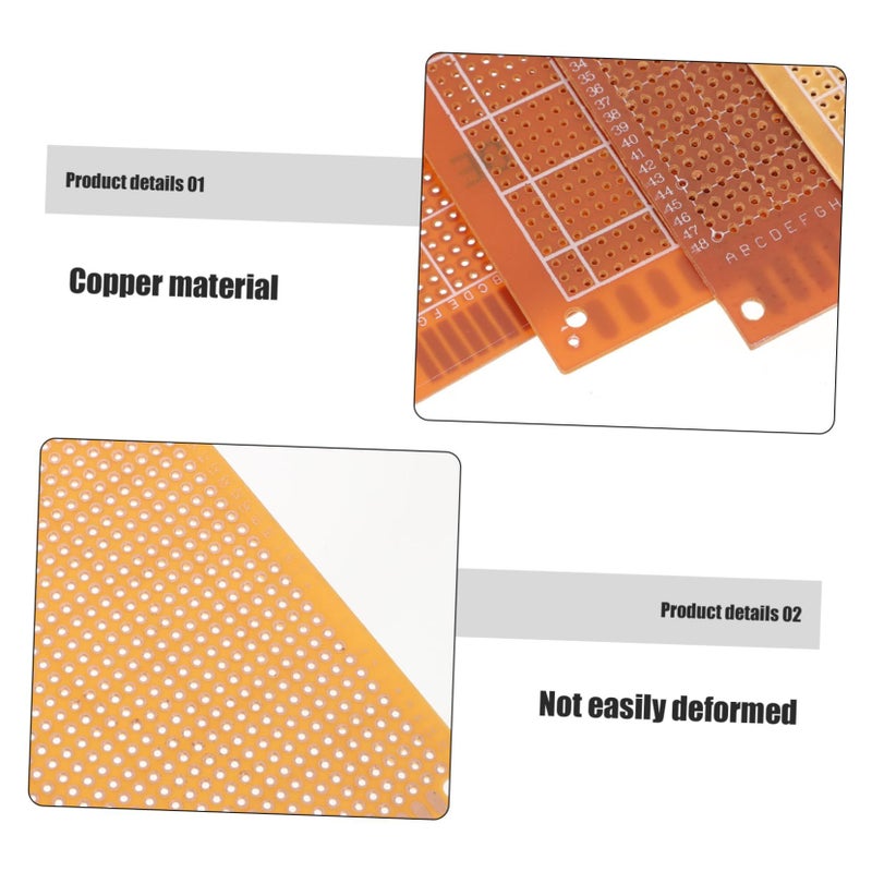 32 Pcs Single Sided Circuit Boards For Breadboard Projects Easy Assembly And Circuit Trace Repair Electronics - Image 4