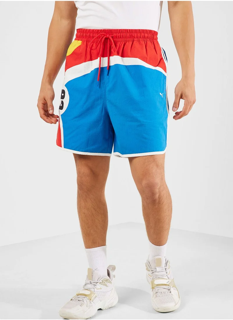 PUMA Bmw Mms Calder Woven Shorts