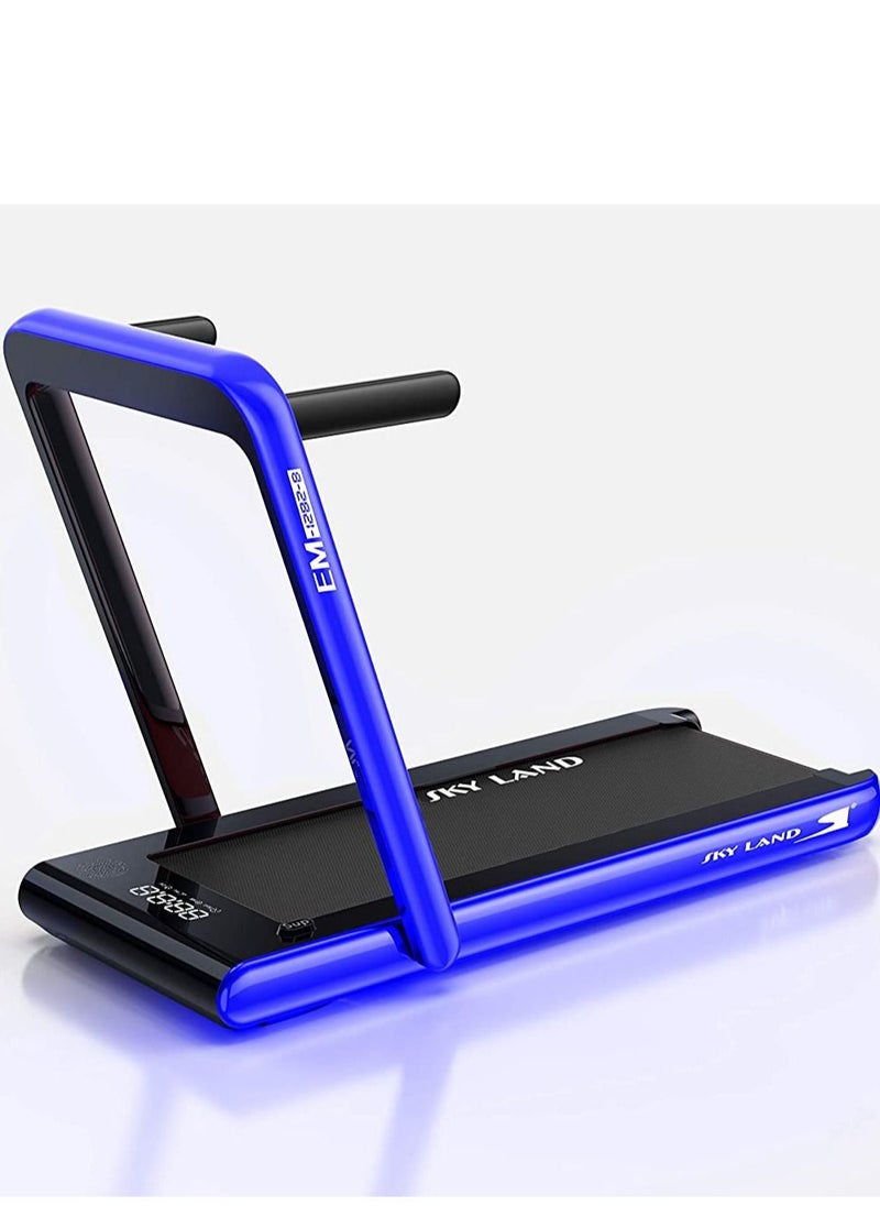 Sky Land - 2-in-1 Walking Pad Treadmill | 2.25 HP Quiet Motor, Bluetooth Speaker, LED Display & Compact Foldable Running machine for Home & Office – EM-1282-B - Image 1