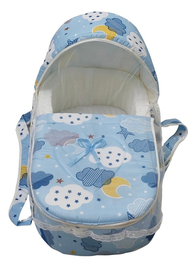 BABYCARA Portable Baby Carry Cot With Luxurious Thick Cushioned Seat  - Image 3
