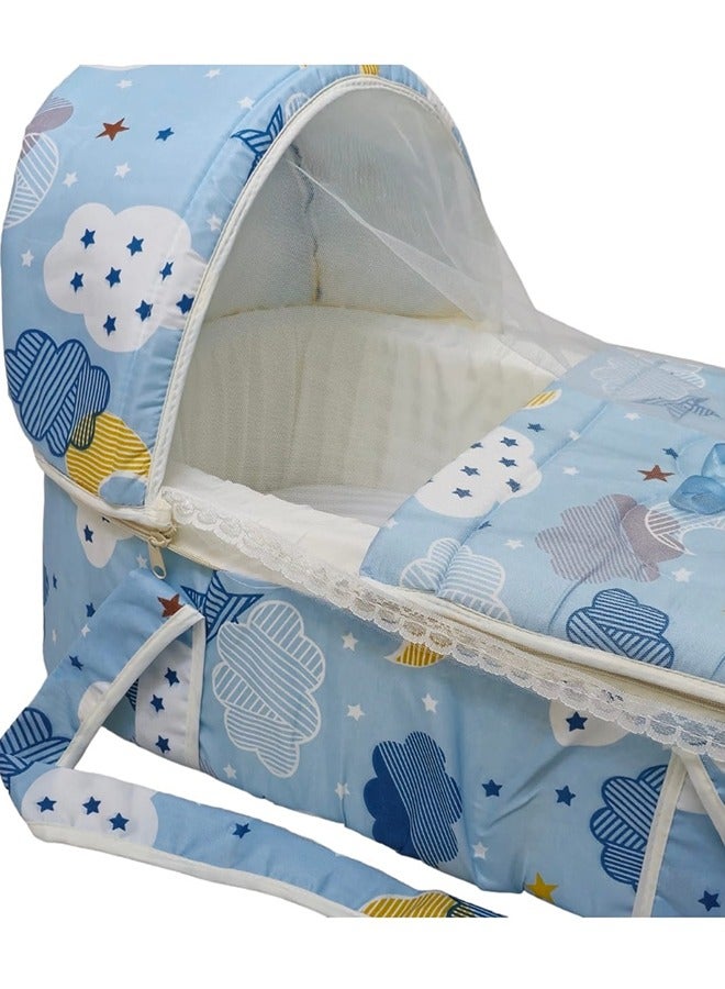 BABYCARA Portable Baby Carry Cot With Luxurious Thick Cushioned Seat  - Image 4