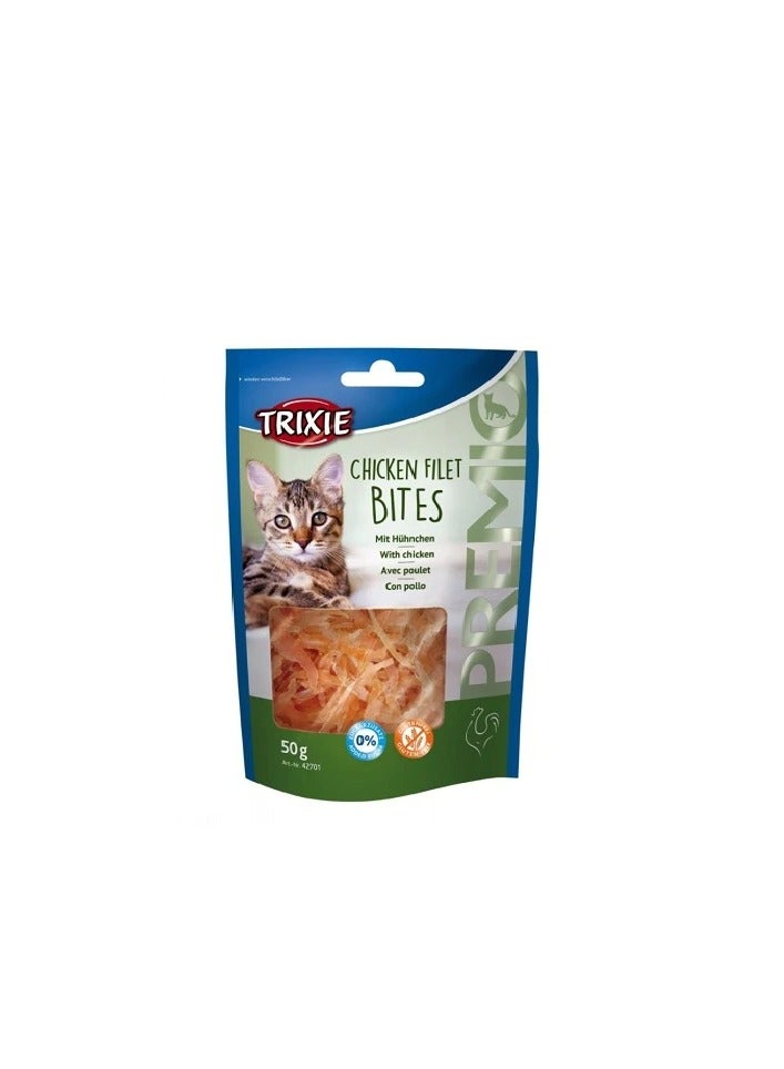 Trixie Premio Bites Chicken Fillets Cat Treats - Image 3