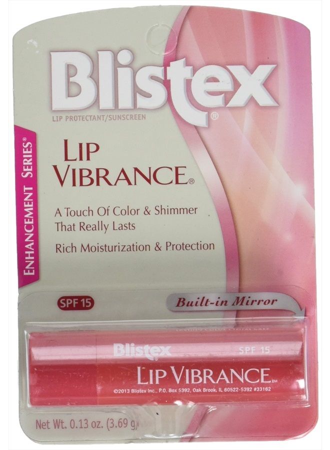 Blistex Lip Vibrance, Lip Protectant, SPF 15 0.13 oz - Pack of 1