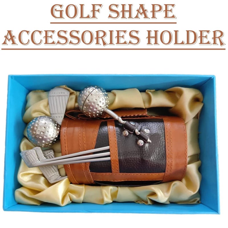Lavanaya Silver -Steel Golf Bar Tool set with leather finish bag & Attractive Box - Image 4