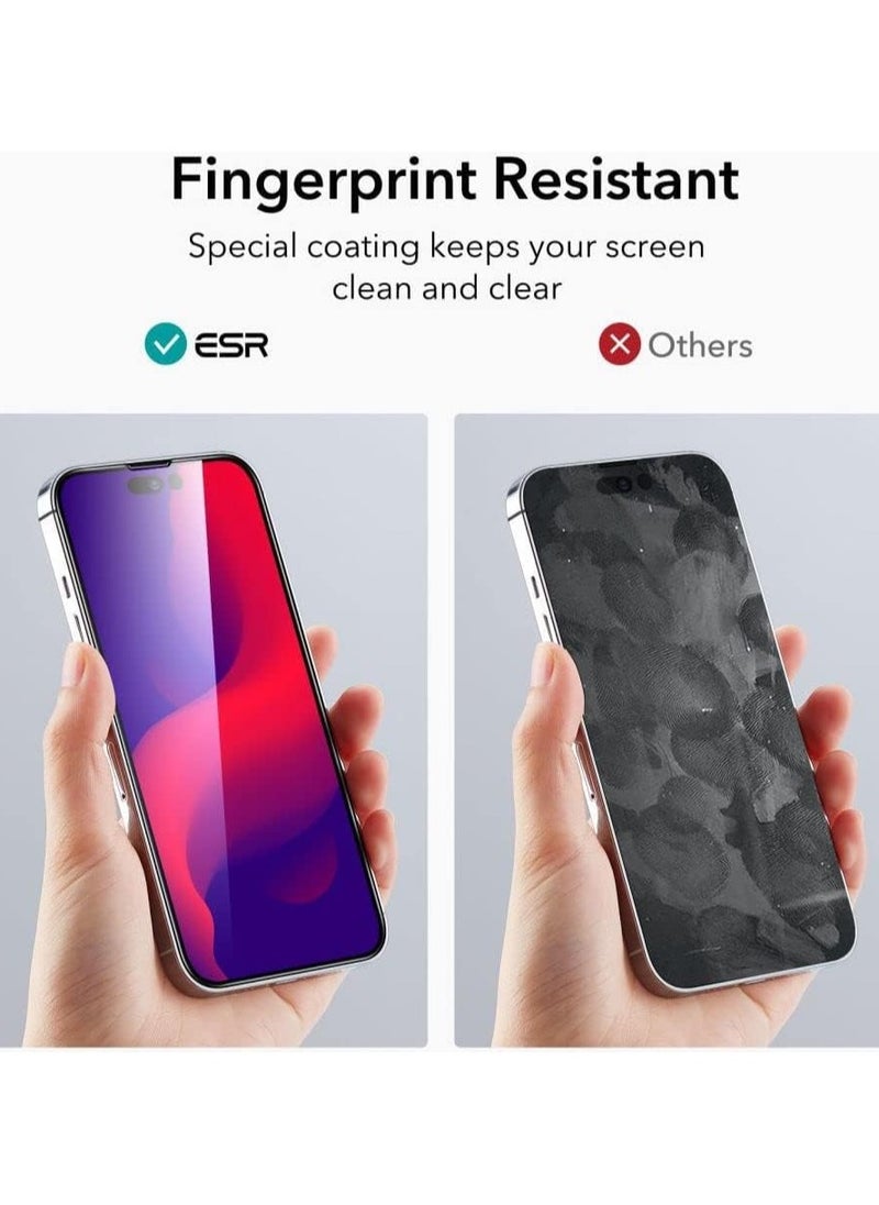 ESR ESR I Phone 14 Pro Premium Clear 9H Full cover Tempered Glass Screen Protector  - Image 4