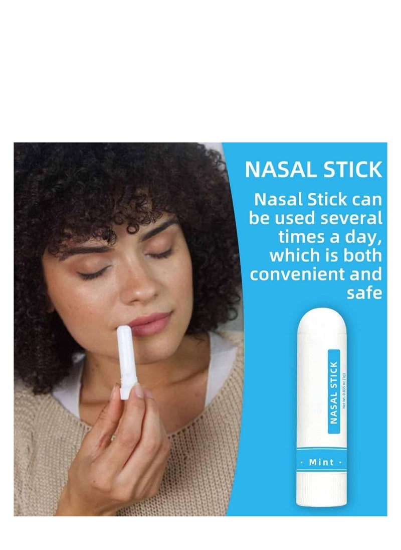 YOUBUY - Nasal Stick,Nasal Sticks,Nasal Inhaler Stick,Vapor Inhaler Nasal Stick,Menthol Inhaler Nasal Stick for Daily Relaxation, Stress Relief (4pcs) - Image 1
