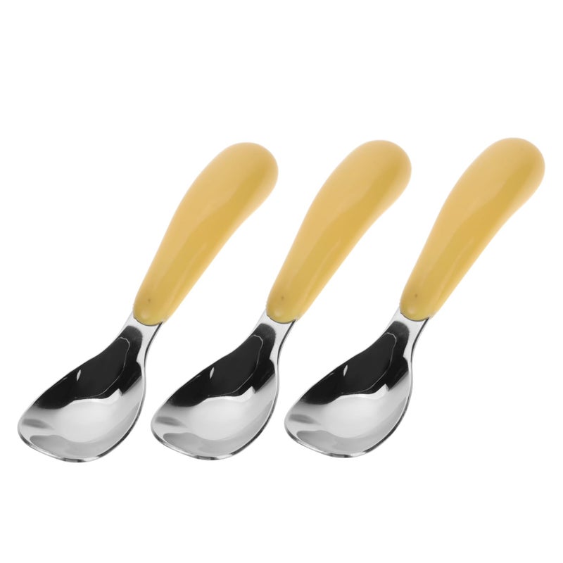 Stainless Steel Kids First Spoon Learning Feeding Utensils Set for Children - Image 2