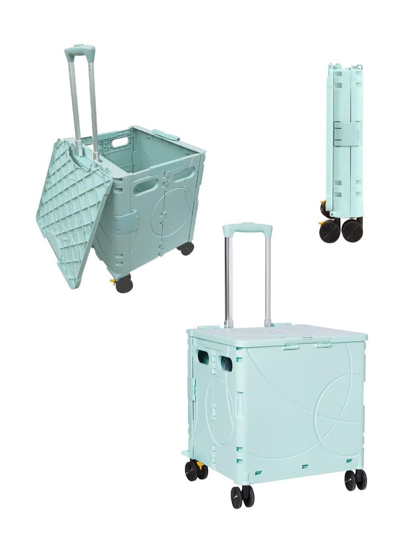 Multipurpose Folding Luggage Trolley – Compact Suitcase Cart For Shopping And Travel - pzsku/Z92E26DE265407E3B4444Z/45/_/1725020206/9e40ea44-cee4-4199-822a-7c7d776b7643