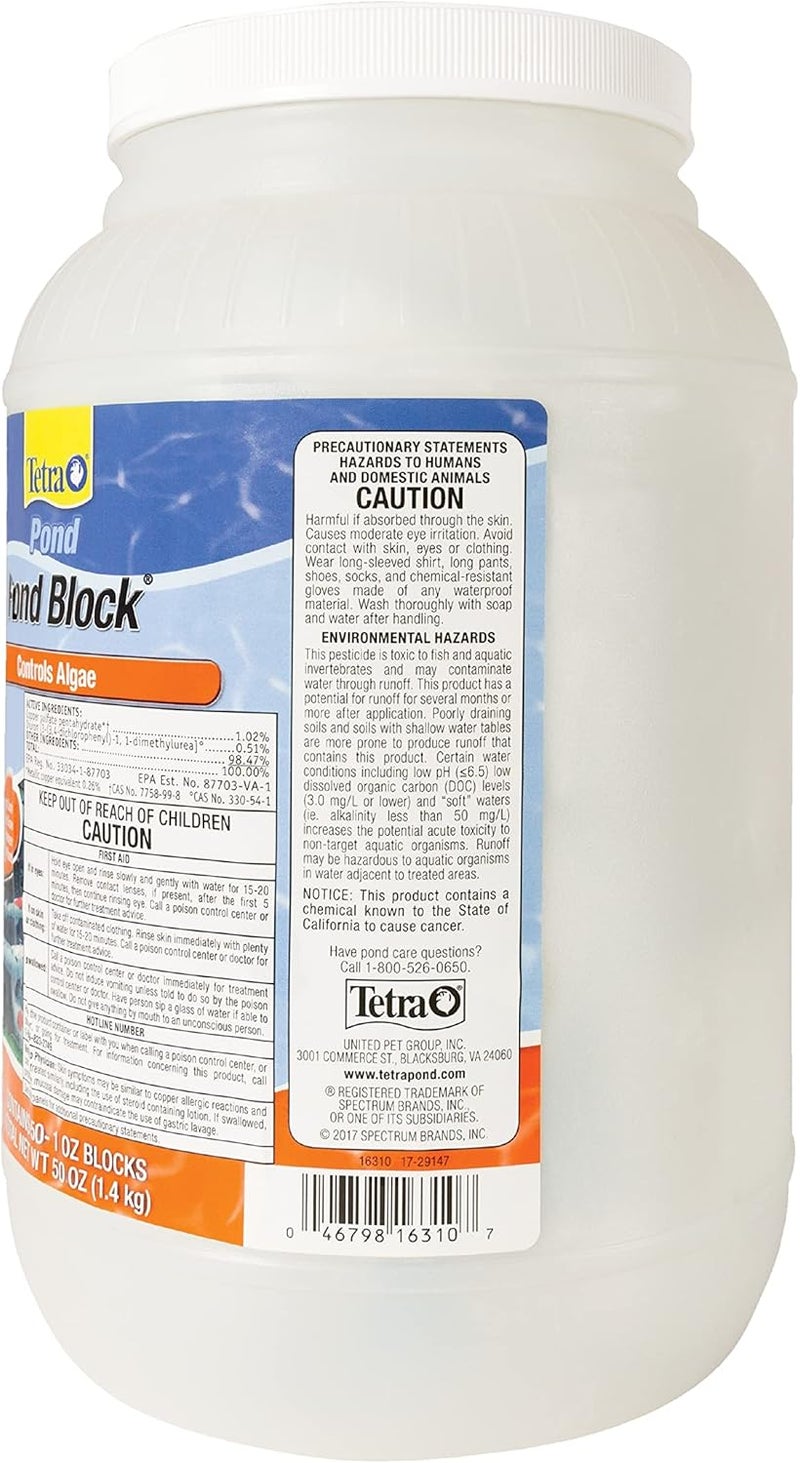 TetraPond Pond Block 50 Count Helps Control Algae Growth in Ornamental Fish Ponds - Image 4