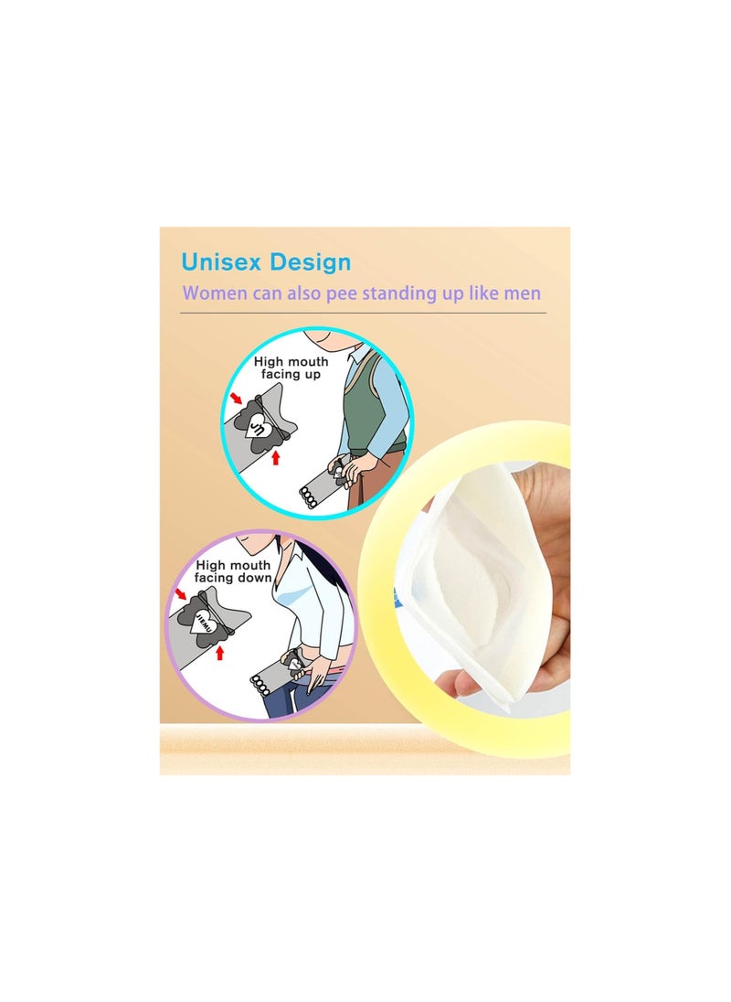 SYOSI - Emergency Portable Urine Bag, 12Pack Disposable Urinal Bag, Car Urine Storage Bag, Pee Bag for Kids Children Men Women Patients, for Camping, Travel, Outdoor Activities, Traffic Jam (700Ml) - Image 1