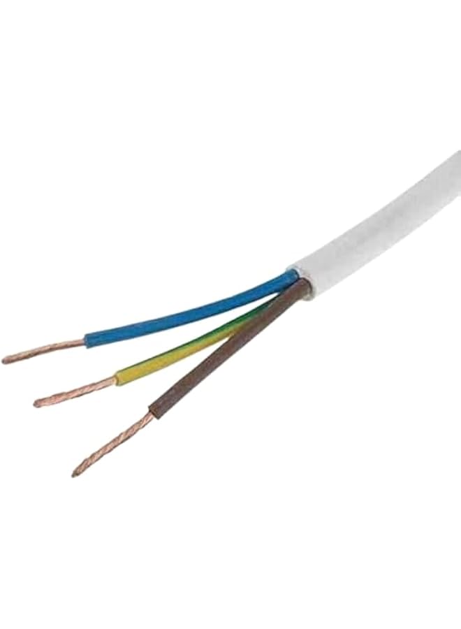 سلك كهربائي مرن من PVC سلك طاقة 3 نواة سلك تمديد سلك نحاسي كابل مرن طول مخصص متاح (1.5 مم 10 متر)